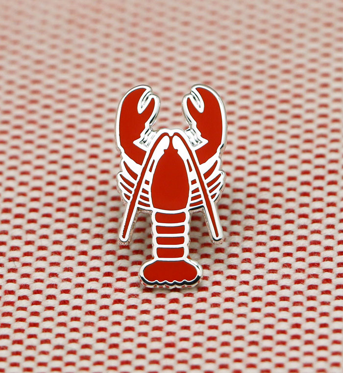 3 Lobster Pins Striiiipes